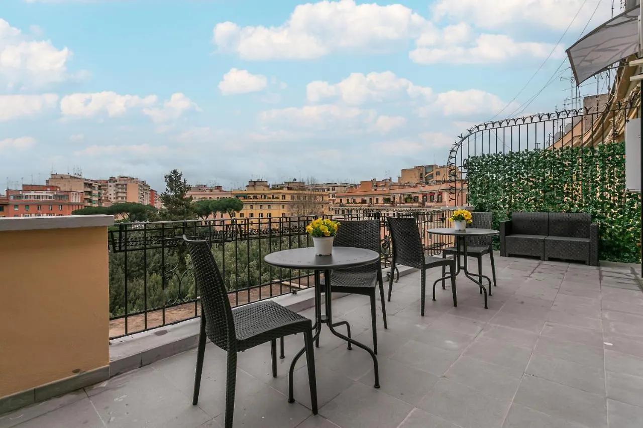 Gasthof Re Di Roma Rooftop Italien
